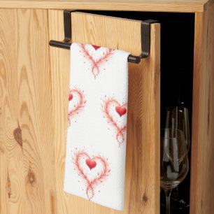 Valentinstag - Begehung der Liebe Geschirrtuch