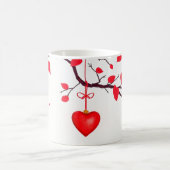 Valentinstag - Begehung der Liebe Kaffeetasse (Mittel)