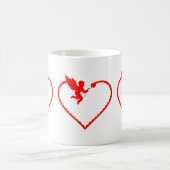 Valentinstag - Begehung der Liebe Kaffeetasse (Mittel)
