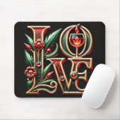 Valentinstag - Begehung der Liebe Mousepad (Mit Mouse)