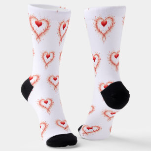 Valentinstag - Begehung der Liebe Socken