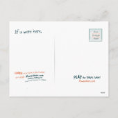 Valentinstag bei Heckery Dekkery Dot ~ Feiertagspostkarte (Rückseite)