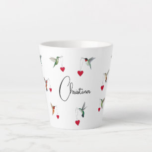 Valentinstag beim Menschen Milchtasse