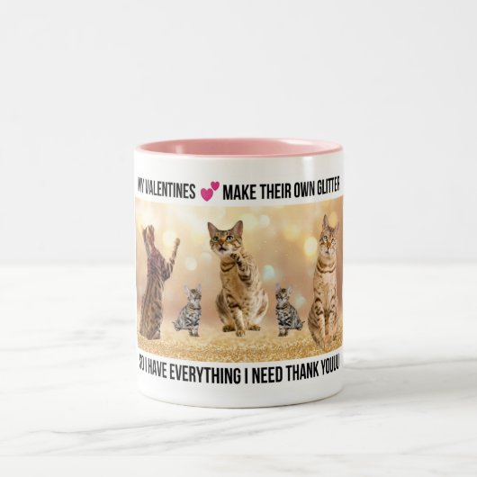 Valentinstag Bengalische Liebe Tasse (Mittel)