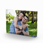 Valentinstag benutzerdefinierter Fotoblock (Rechts)