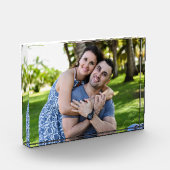 Valentinstag benutzerdefinierter Fotoblock (Links)