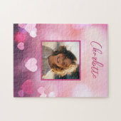 Valentinstag Benutzerdefiniertes Foto und Personal Puzzle (Horizontal)