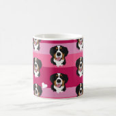 Valentinstag Bernese Mountain Dog Kaffeetasse (Mittel)