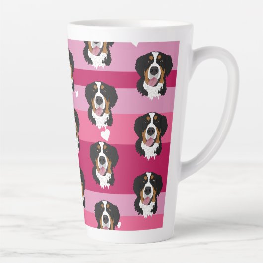 Valentinstag Bernese Mountain Dog Milchtasse (Rechts)