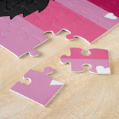 Valentinstag Bernese Mountain Dog Puzzle (Seite)