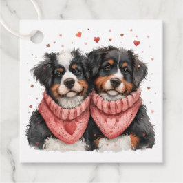 Valentinstag Bernese Mountain Hunde Geschenkanhänger