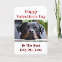 Valentinstag Best Dog Vater Ever Pet Foto