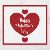 Valentinstag Bierflaschen Etiketten (Einzelnes Label)