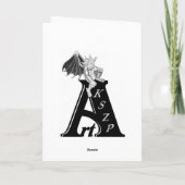 Valentinstag - blaues Regenbogenherz Feiertagskarte (Rückseite)