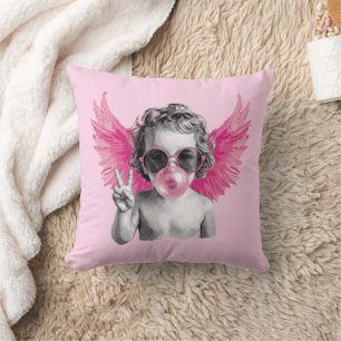 Valentinstag Blowing Bubble Cupid Valentinstag  Kissen