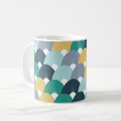Valentinstag-Blumenmuster  Kaffeetasse (Vorderseite Links)