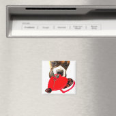 Valentinstag Boxer mit Pralinen Magnet (In Situ (Geschirrspüler))