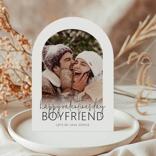 Valentinstag Boyfriend | Arted Foto Einladung