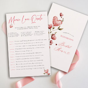 Valentinstag-Brautjunggesellinnenabschied-Spiel: F Flyer