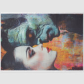 Valentinstag Bride Frankenstein Seidenpapier (Vorderseite)