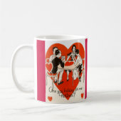 Valentinstag Bridge Game Kaffeetasse (Links)