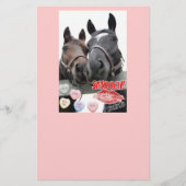 Valentinstag Briefpapier (Vorderseite)