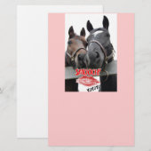 Valentinstag Briefpapier (Vorne/Hinten)