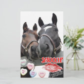 Valentinstag Briefpapier (Stehend Vorderseite)
