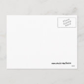 Valentinstag Bunnies Postkarte (Rückseite)