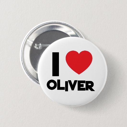 Valentinstag Button (Vorne & Hinten)