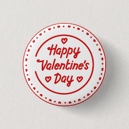 Valentinstag Button
