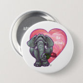 Valentinstag Button (Vorne & Hinten)