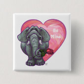 Valentinstag Button (Vorderseite)