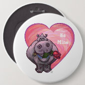 Valentinstag Button (Vorne & Hinten)