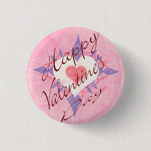 Valentinstag Button