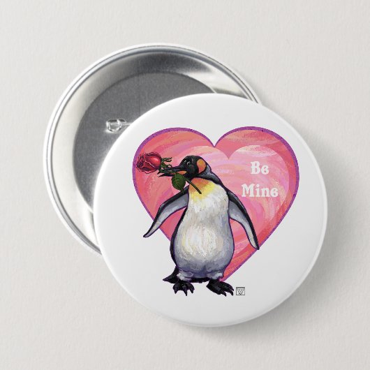Valentinstag Button (Vorne & Hinten)