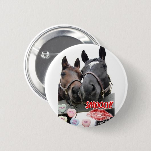 Valentinstag Button (Vorne & Hinten)