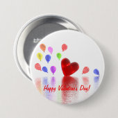 Valentinstag Button (Vorne & Hinten)