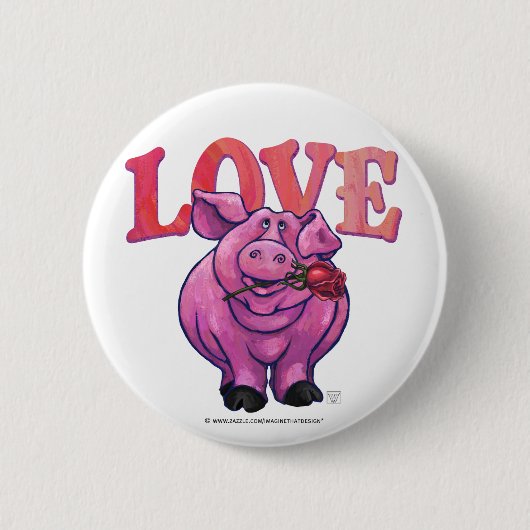 Valentinstag Button (Vorderseite)