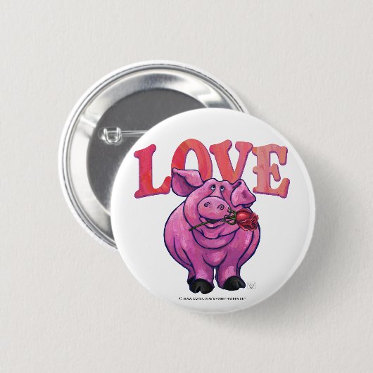 Valentinstag Button (Vorne & Hinten)