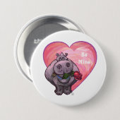 Valentinstag Button (Vorne & Hinten)