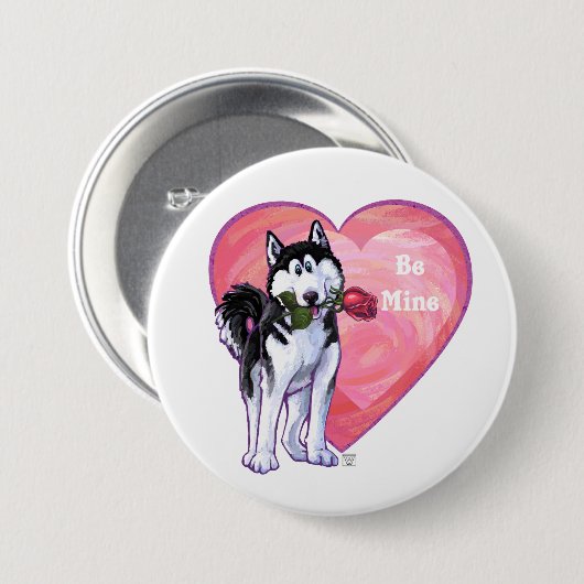 Valentinstag Button (Vorne & Hinten)