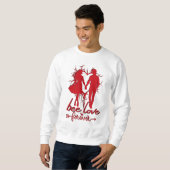 Valentinstag Buzz Sweatshirt (Vorne ganz)