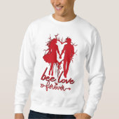 Valentinstag Buzz Sweatshirt (Vorderseite)