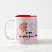 Valentinstag Calender Kaffee Tasse (Links)