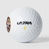 Valentinstag Candy Hearts Custom Foto Golfball (Logo)