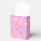 Valentinstag Candy Hearts Pattern Geschenkschachtel (Geöffnet)