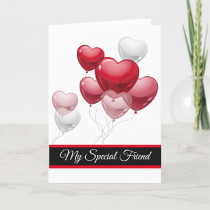 Valentinstag-Card - Mein spezieller Freund-Urlaubs Feiertagskarte