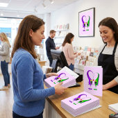 Valentinstag-Cartoon-Charakter Feiertagskarte