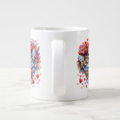 Valentinstag Cat Tasse (Rückseite)